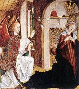 PACHER, Michael Annunciation aghe painting